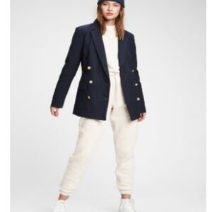 Navy blue Double-Breasted Blazer